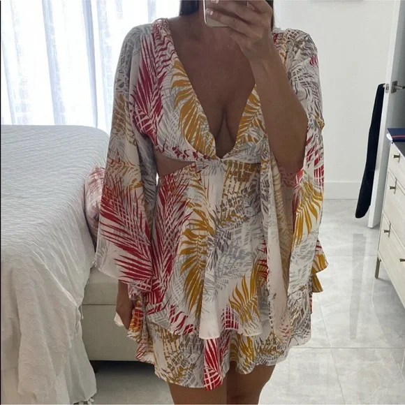 Michael Costello x REVOLVE Allete Dress- M - Picture 6 of 6